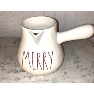RAE Dunn Christmas Merry Hot Cocoa Pot Pitcher